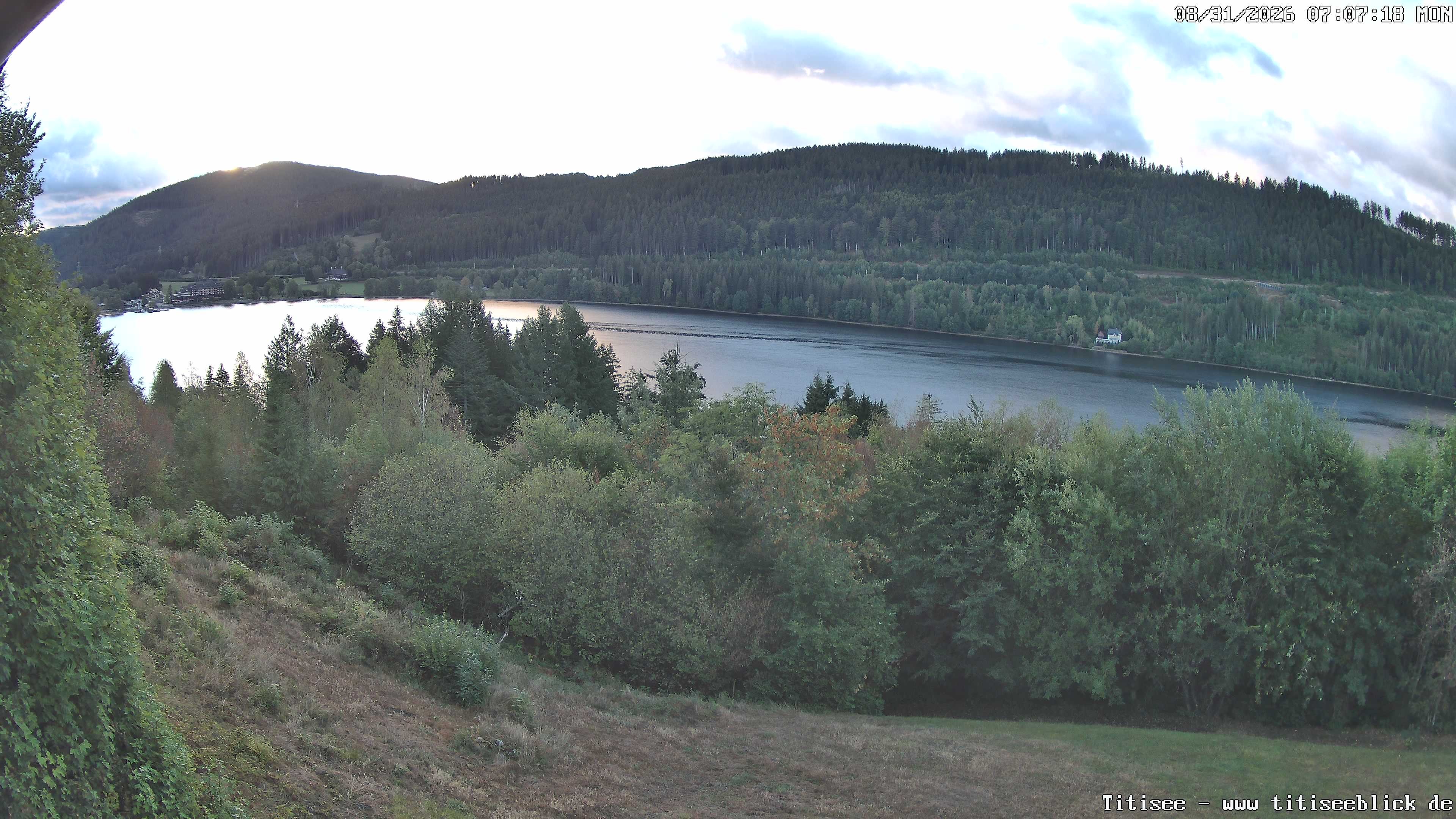 Archiv Foto Webcam Titisee: Westufer
