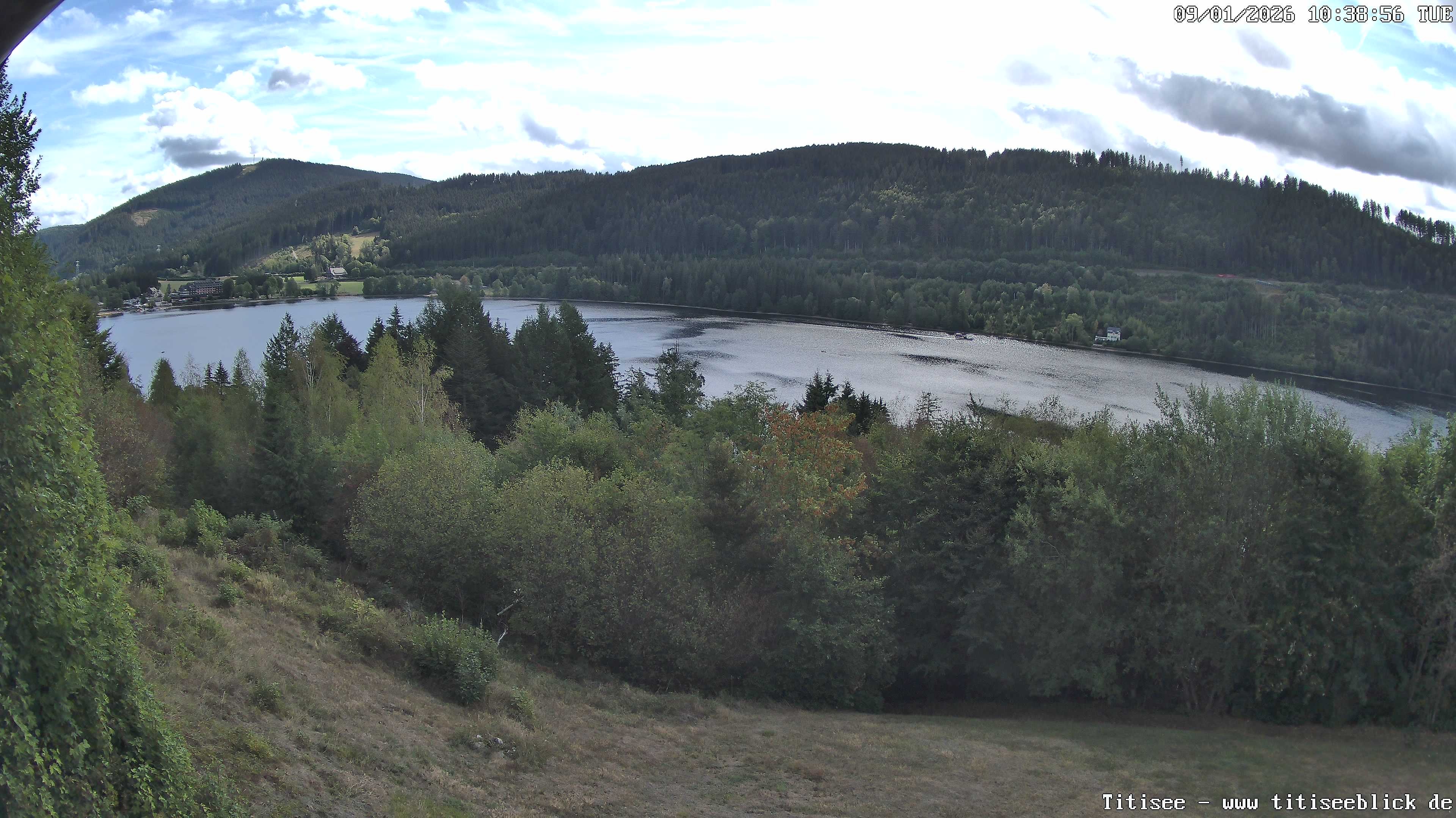 Archiv Foto Webcam Titisee: Westufer