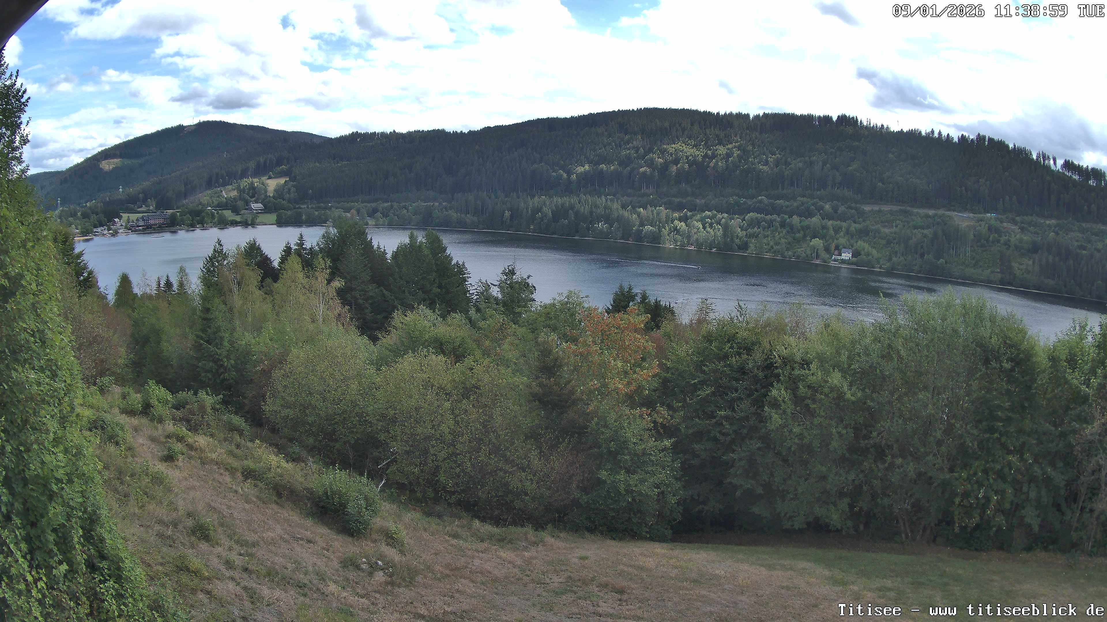 Archiv Foto Webcam Titisee: Westufer
