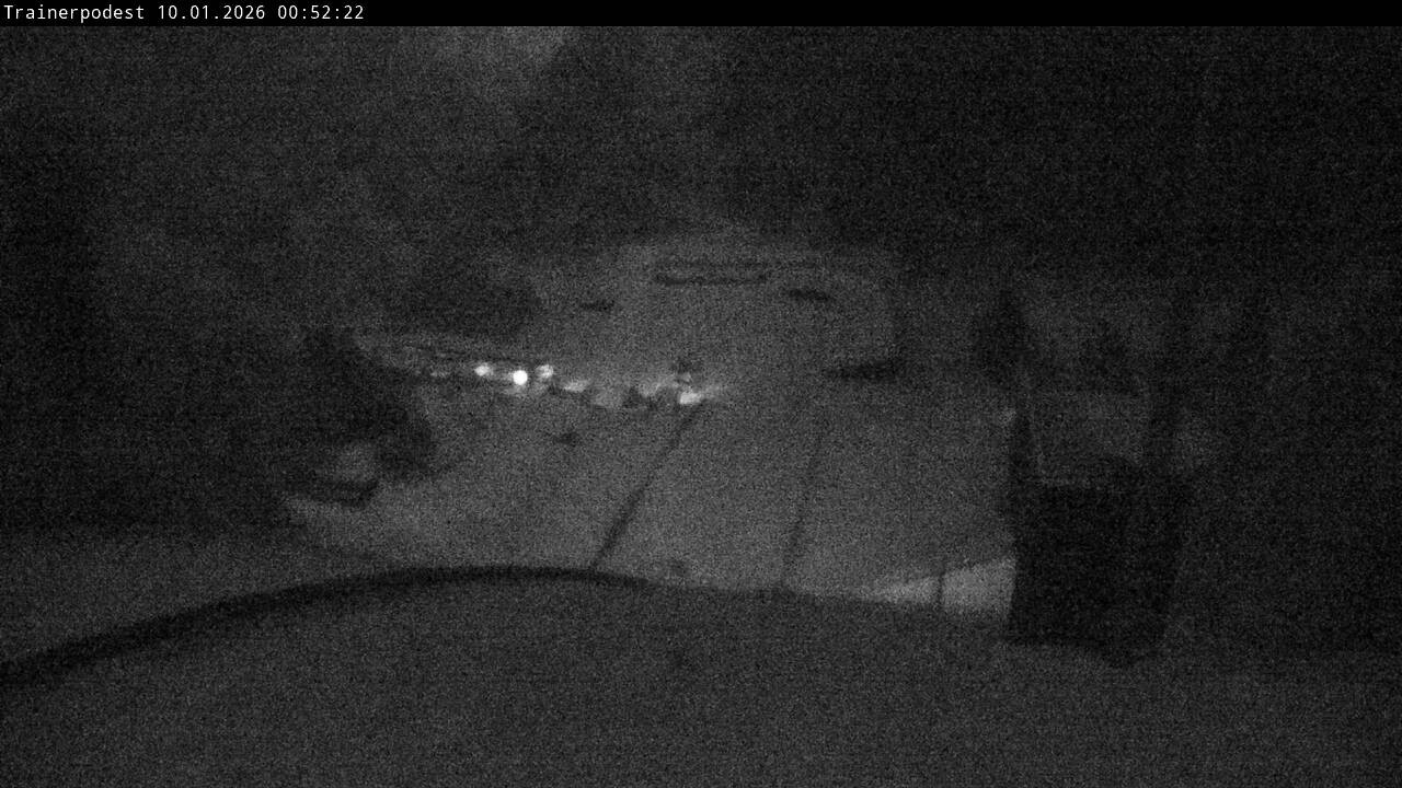 Archiv Foto Webcam Willingen: Blick Schanzentisch der Skisprungschanze