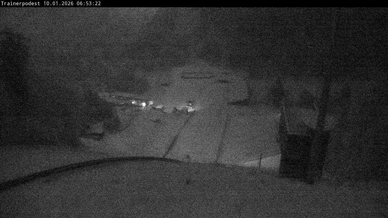 Archiv Foto Webcam Willingen: Blick Schanzentisch der Skisprungschanze