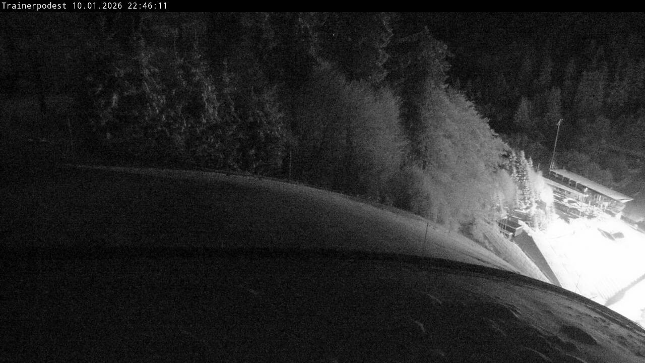 Archiv Foto Webcam Willingen: Blick Schanzentisch der Skisprungschanze