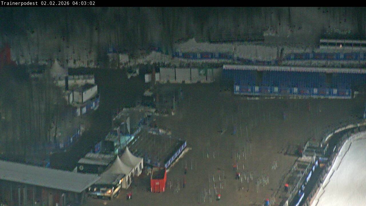 Archiv Foto Webcam Willingen: Blick Schanzentisch der Skisprungschanze