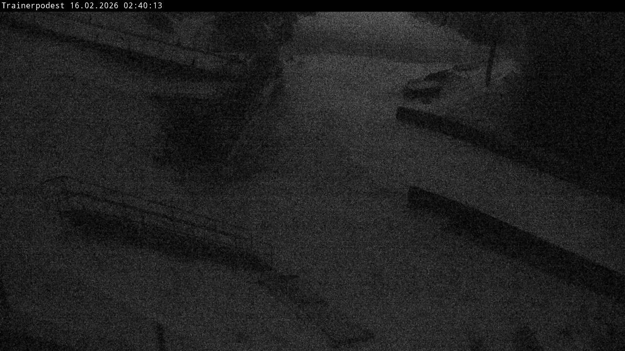 Archiv Foto Webcam Willingen: Blick Schanzentisch der Skisprungschanze