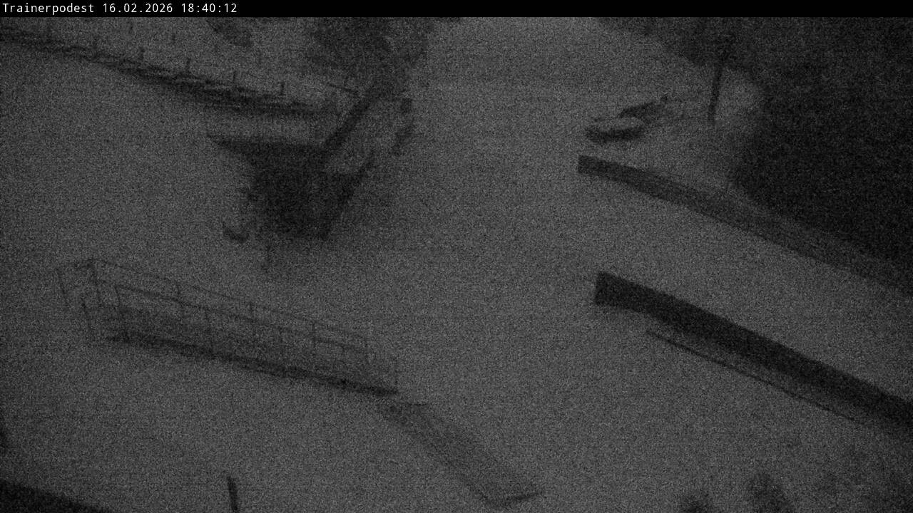 Archiv Foto Webcam Willingen: Blick Schanzentisch der Skisprungschanze