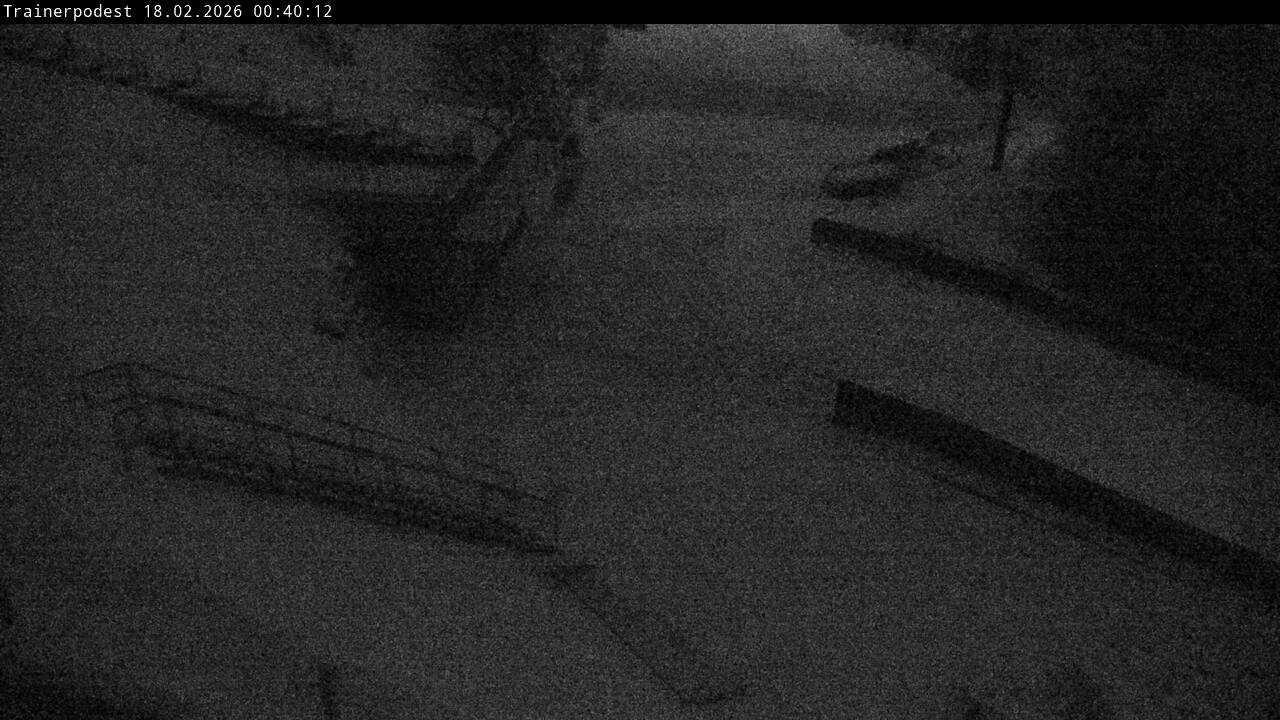 Archiv Foto Webcam Willingen: Blick Schanzentisch der Skisprungschanze