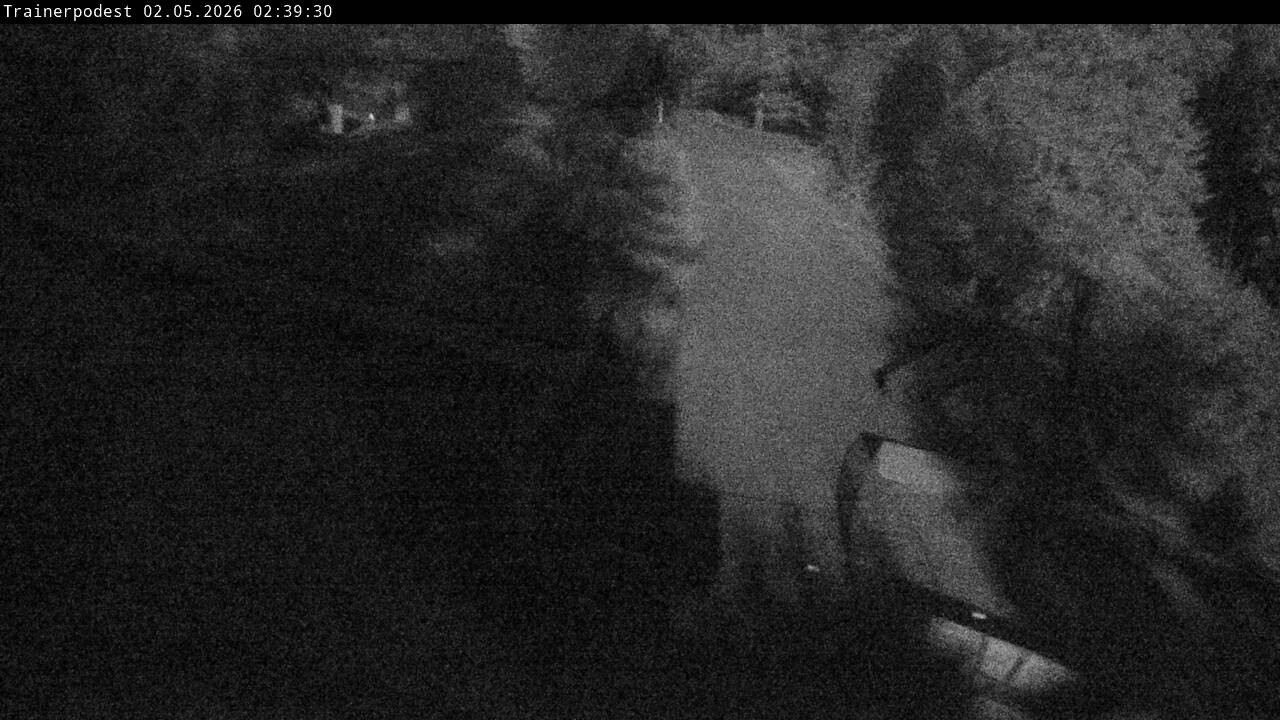 Archiv Foto Webcam Willingen: Blick Schanzentisch der Skisprungschanze