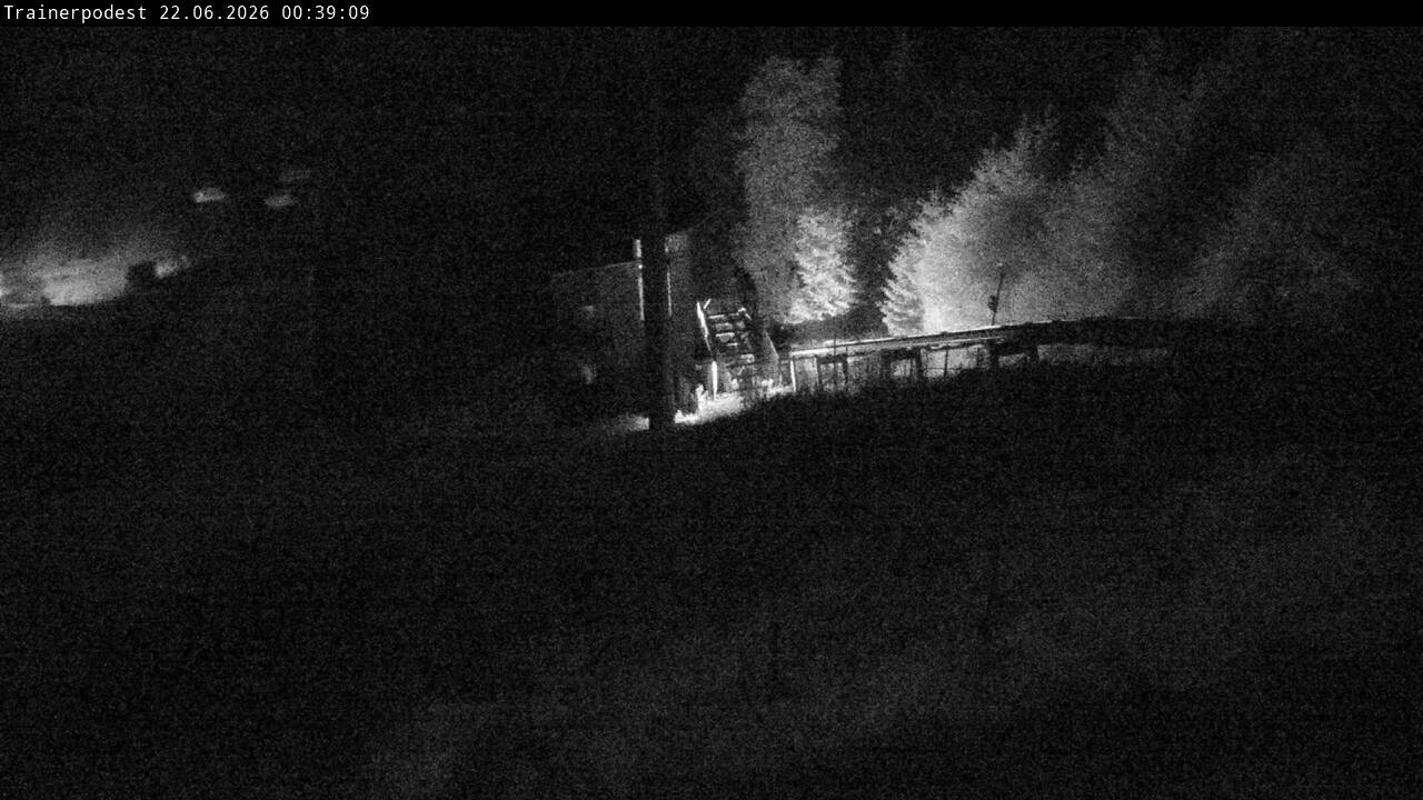 Archiv Foto Webcam Willingen: Blick Schanzentisch der Skisprungschanze