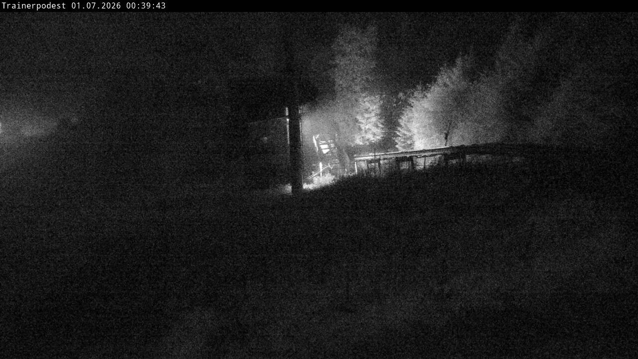 Archiv Foto Webcam Willingen: Blick Schanzentisch der Skisprungschanze