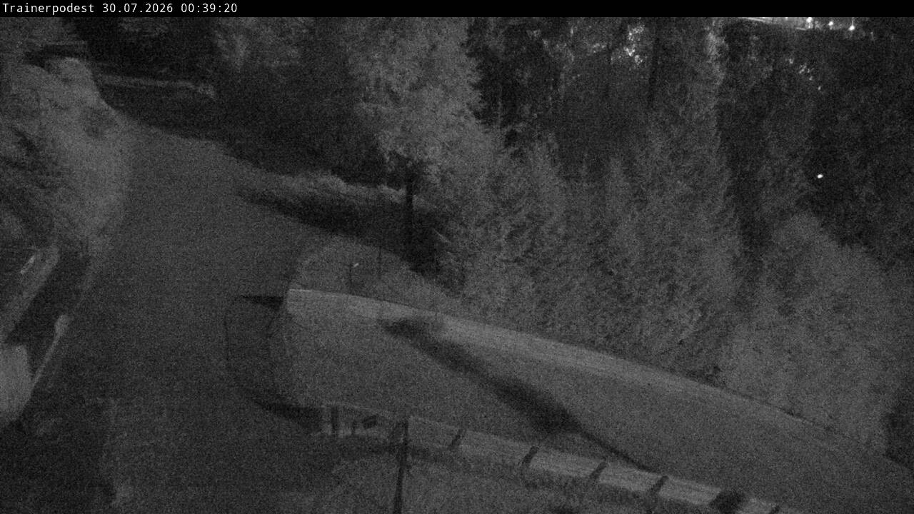 Archiv Foto Webcam Willingen: Blick Schanzentisch der Skisprungschanze