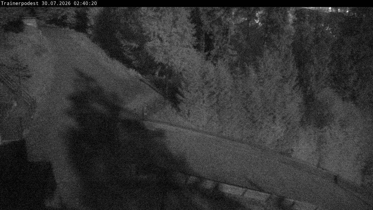 Archiv Foto Webcam Willingen: Blick Schanzentisch der Skisprungschanze