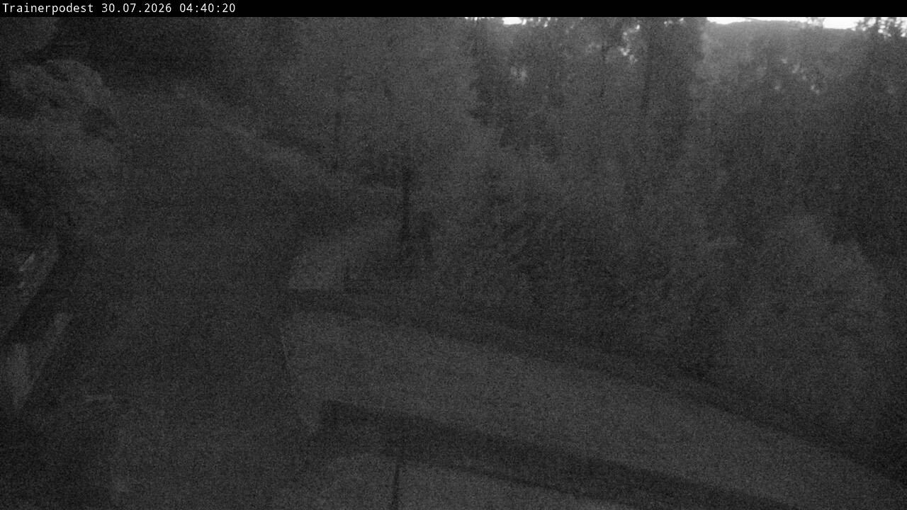 Archiv Foto Webcam Willingen: Blick Schanzentisch der Skisprungschanze