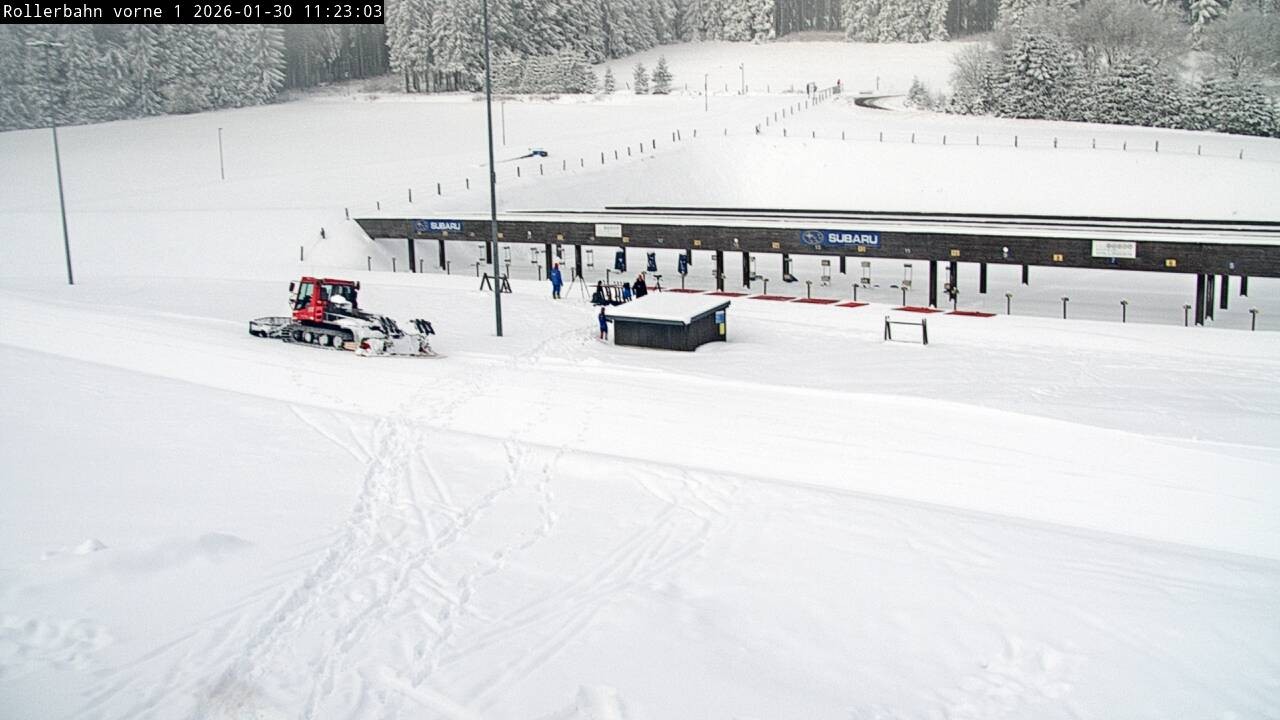 Archiv Foto Webcam Willingen - Biathlon Schießstand
