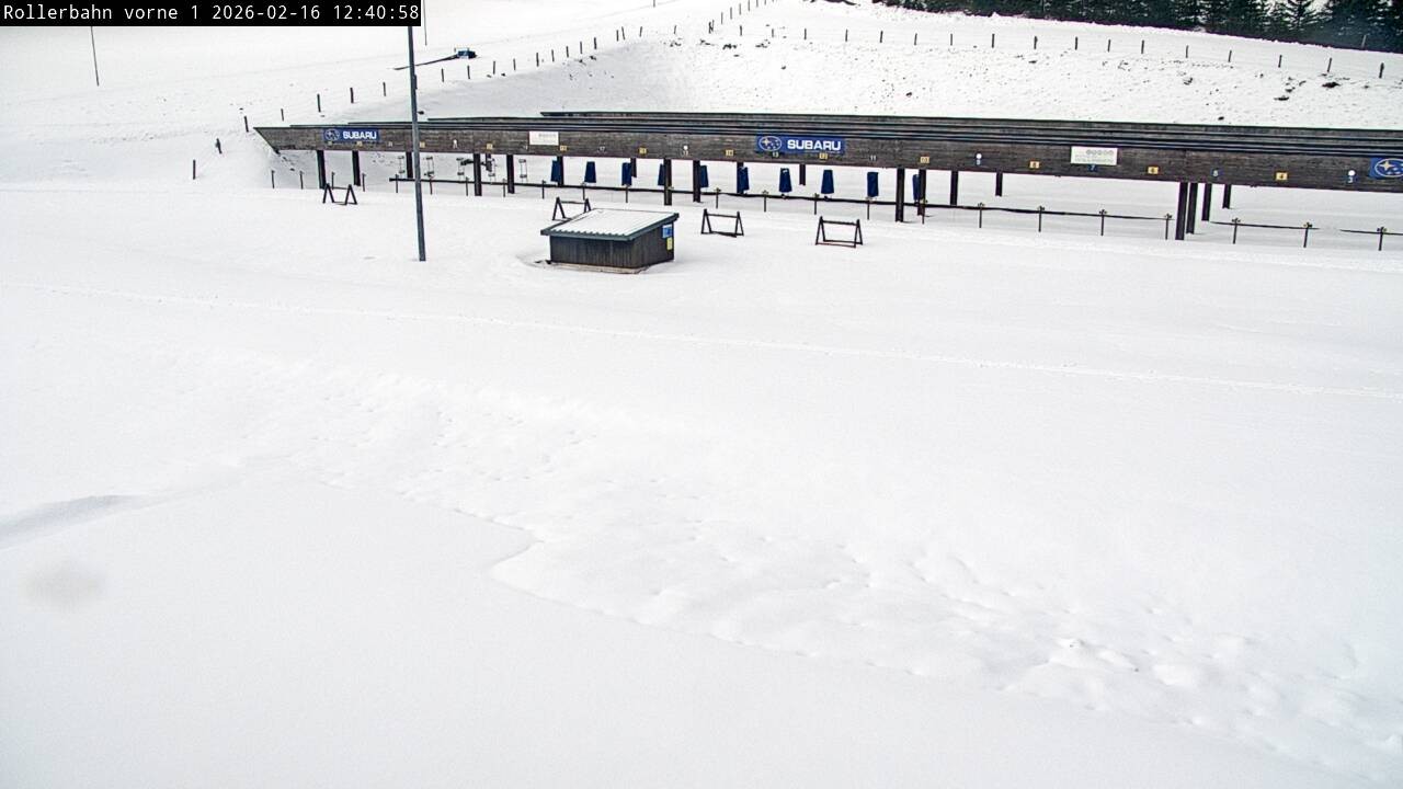 Archiv Foto Webcam Willingen - Biathlon Schießstand