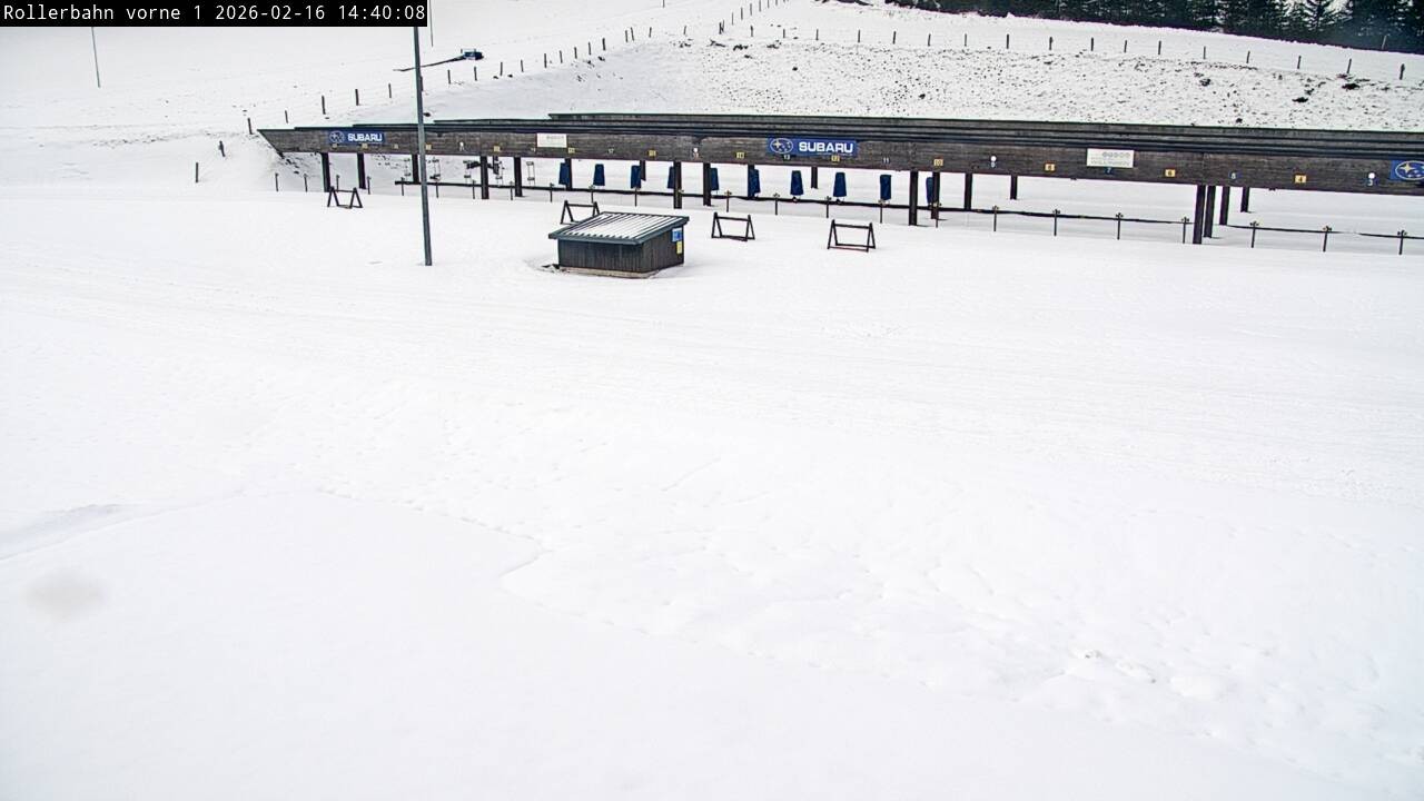 Archiv Foto Webcam Willingen - Biathlon Schießstand