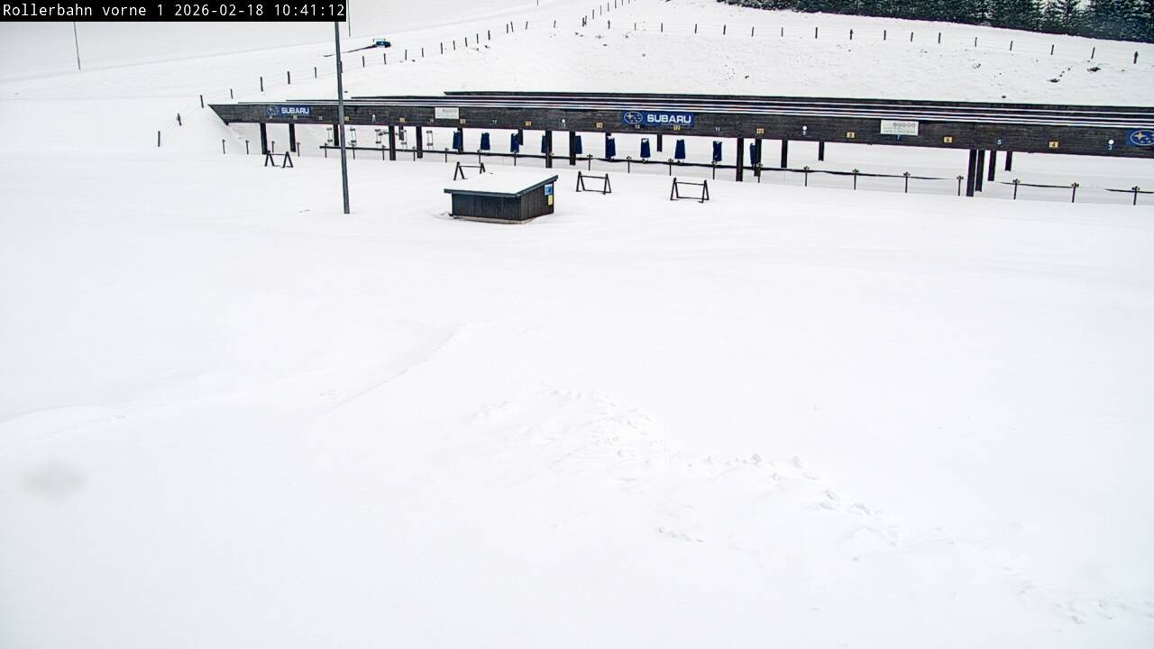 Archiv Foto Webcam Willingen - Biathlon Schießstand