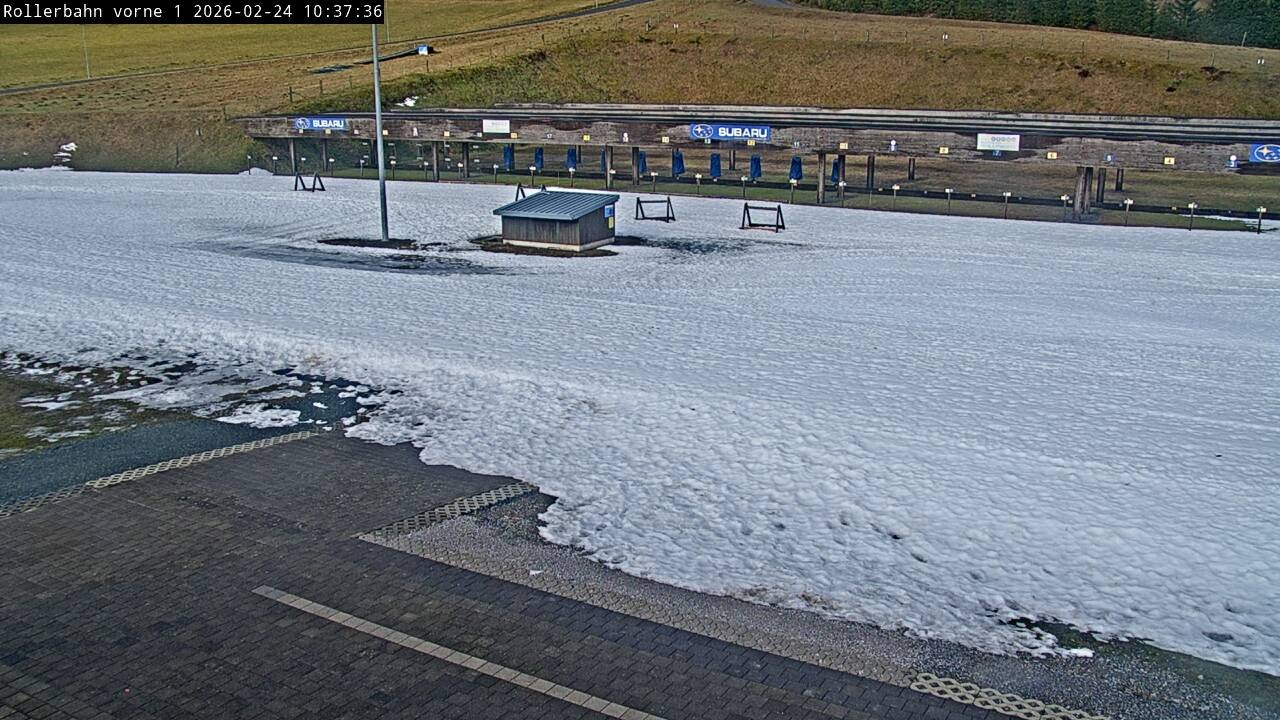 Archiv Foto Webcam Willingen - Biathlon Schießstand