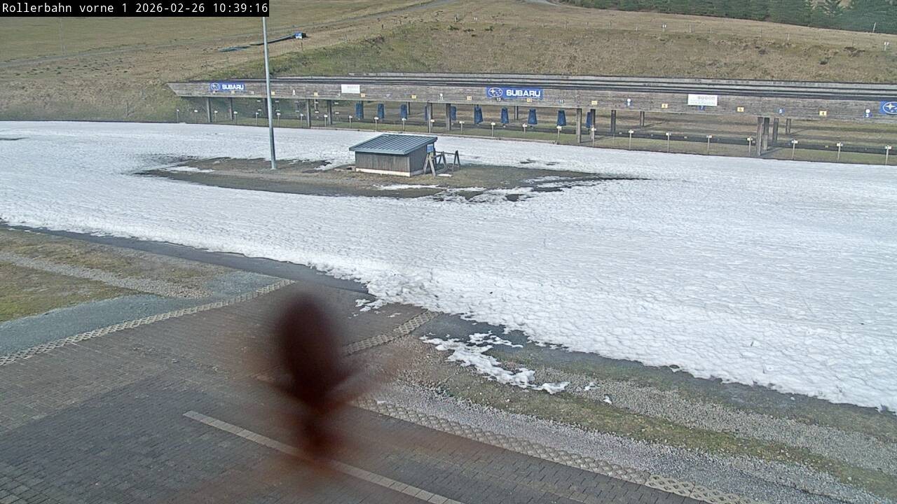 Archived image Webcam Willingen - Biathlon Shooting Range