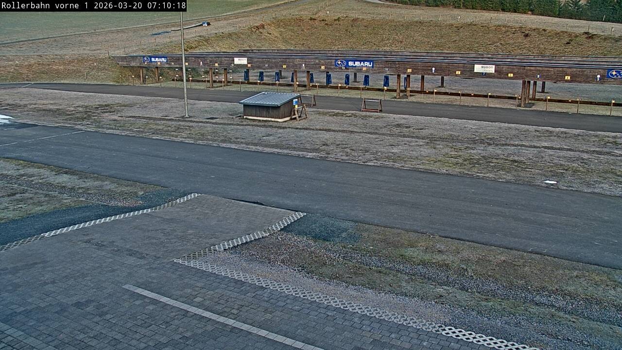 Archiv Foto Webcam Willingen - Biathlon Schießstand