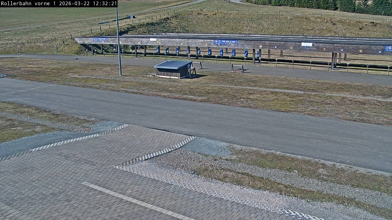 Archived image Webcam Willingen - Biathlon Shooting Range