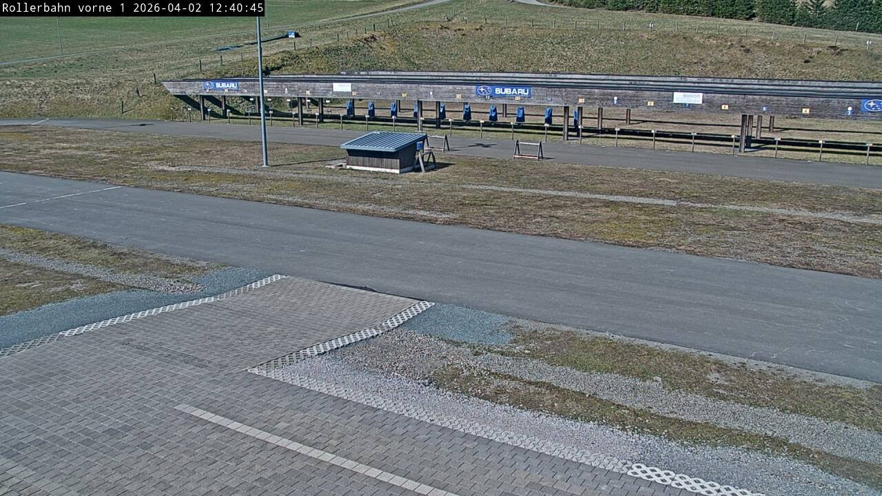 Archiv Foto Webcam Willingen - Biathlon Schießstand