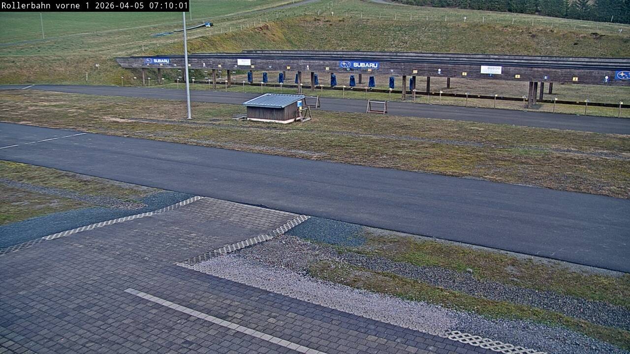 Archived image Webcam Willingen - Biathlon Shooting Range