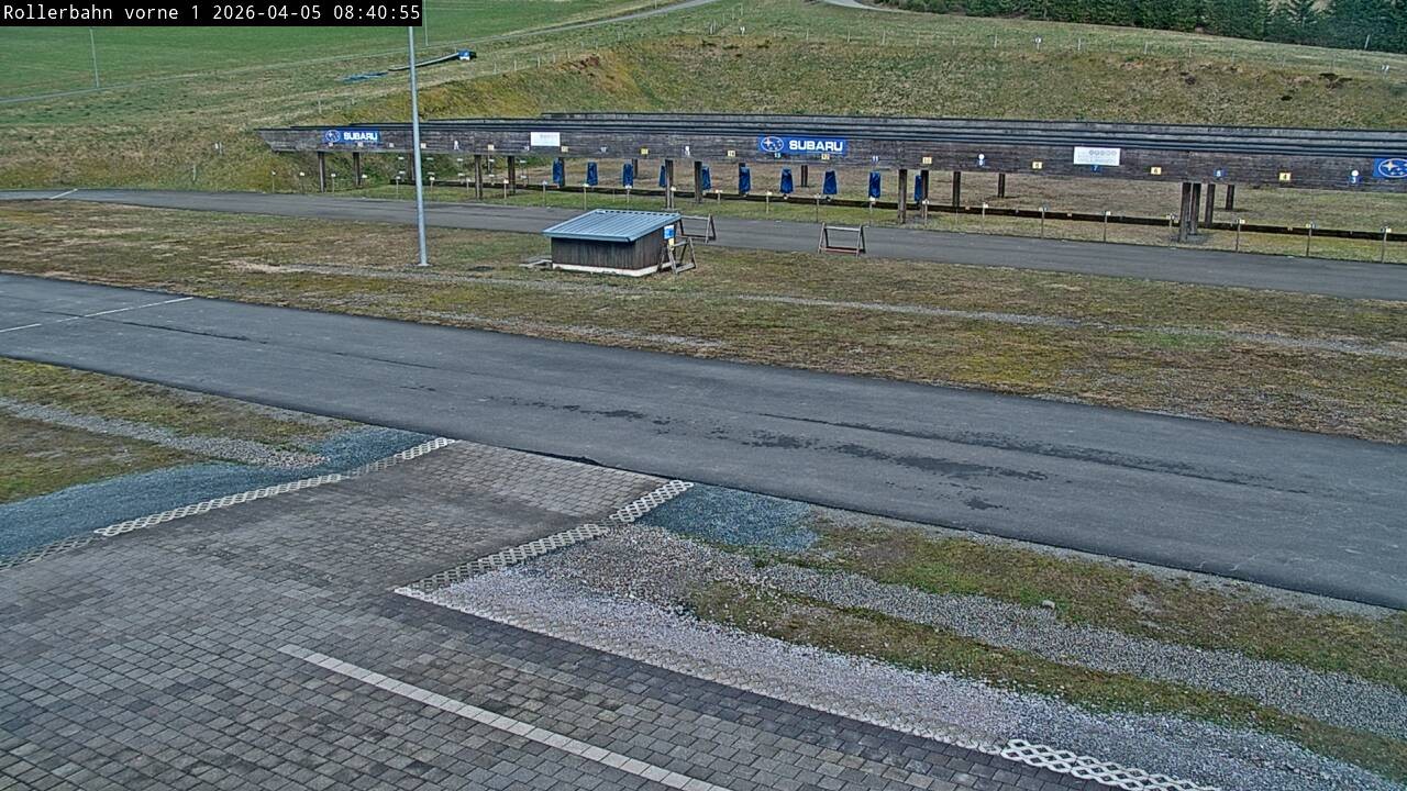 Archived image Webcam Willingen - Biathlon Shooting Range