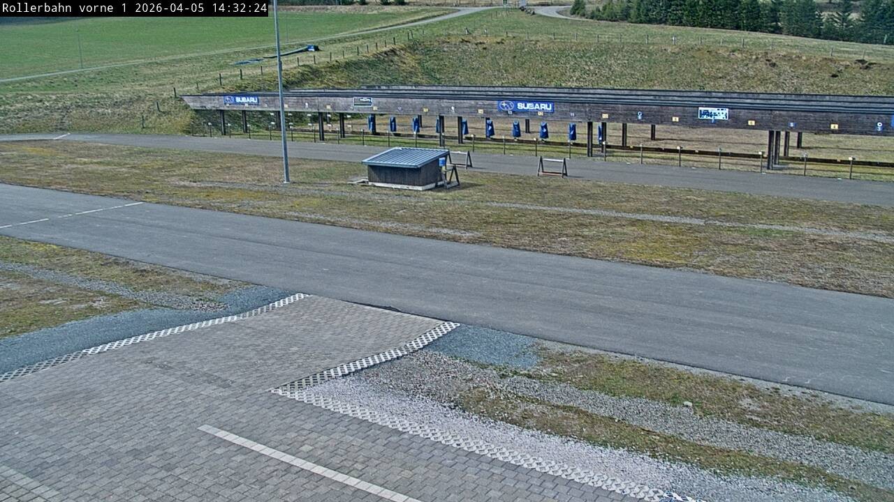 Archived image Webcam Willingen - Biathlon Shooting Range