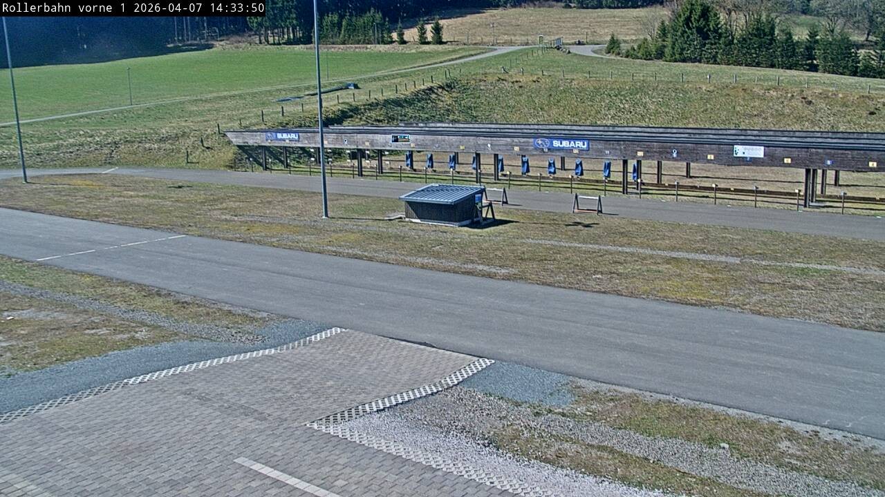 Archiv Foto Webcam Willingen - Biathlon Schießstand