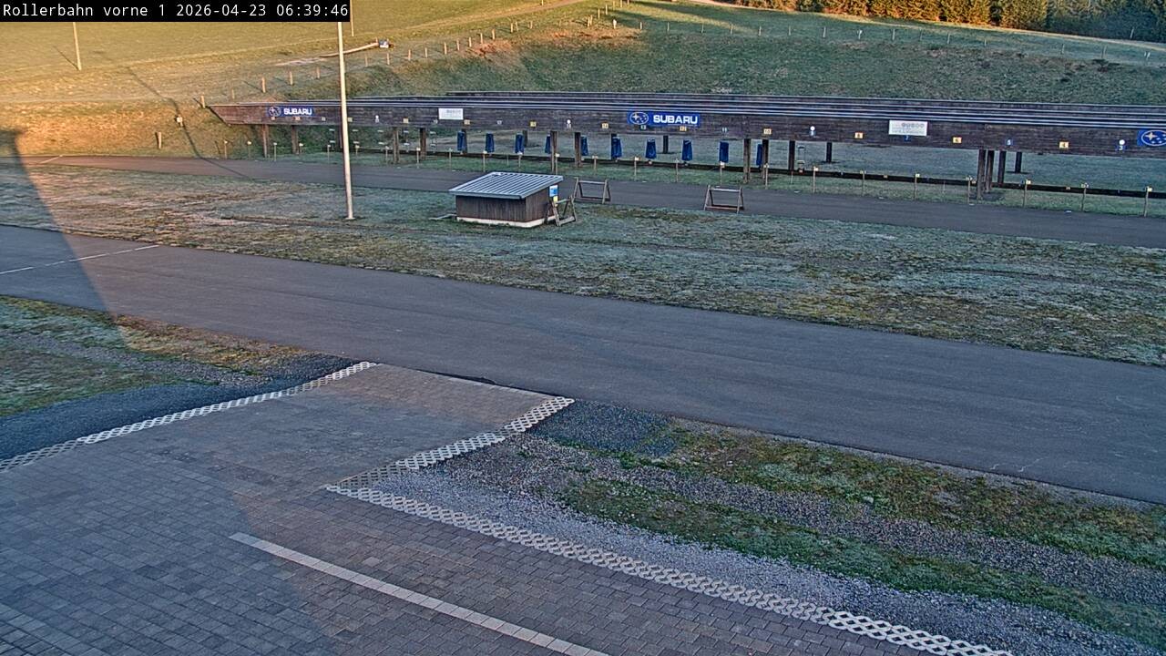 Archiv Foto Webcam Willingen - Biathlon Schießstand