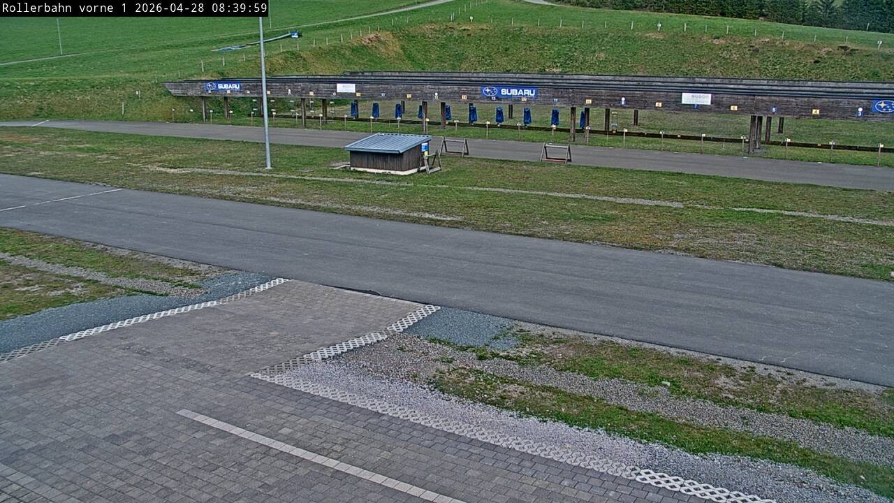 Archiv Foto Webcam Willingen - Biathlon Schießstand