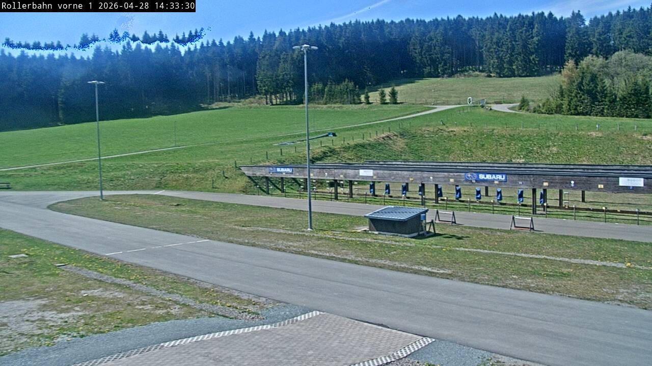 Archiv Foto Webcam Willingen - Biathlon Schießstand
