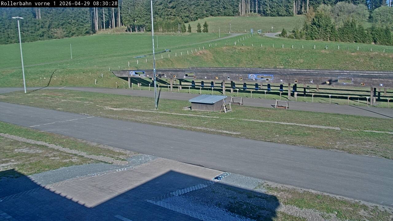 Archiv Foto Webcam Willingen - Biathlon Schießstand