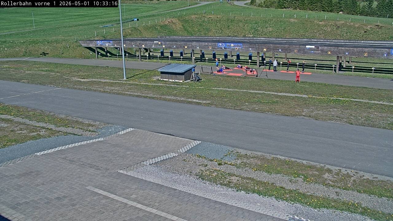 Archiv Foto Webcam Willingen - Biathlon Schießstand
