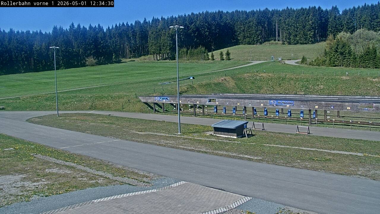 Archiv Foto Webcam Willingen - Biathlon Schießstand