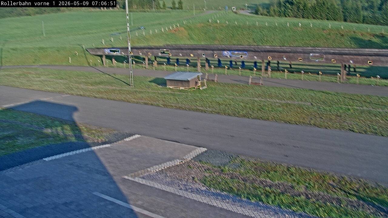 Archived image Webcam Willingen - Biathlon Shooting Range