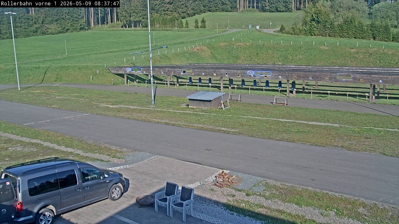 Archived image Webcam Willingen - Biathlon Shooting Range