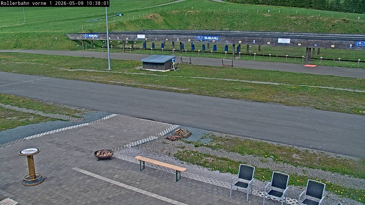 Archived image Webcam Willingen - Biathlon Shooting Range