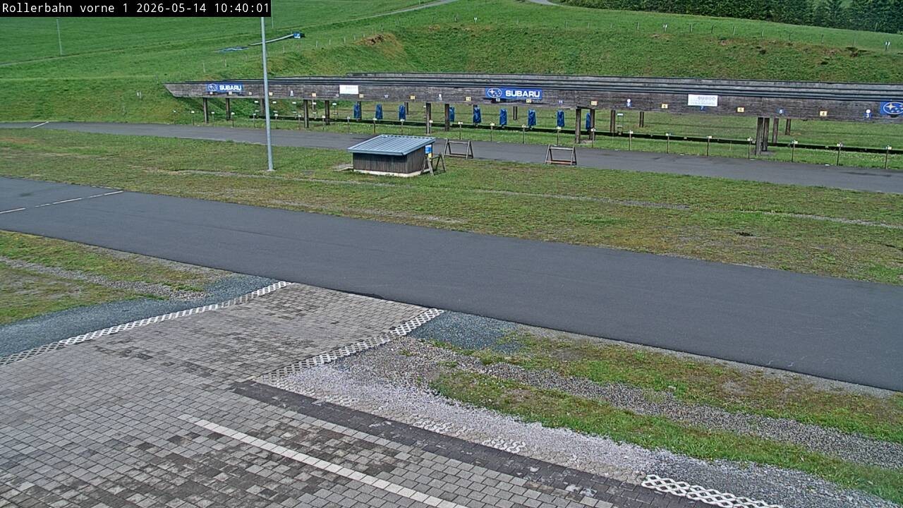 Archiv Foto Webcam Willingen - Biathlon Schießstand