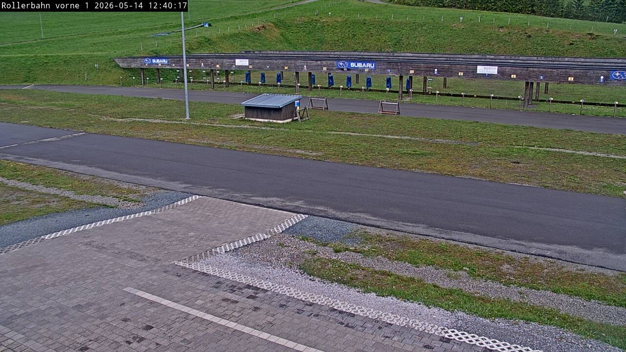 Archiv Foto Webcam Willingen - Biathlon Schießstand