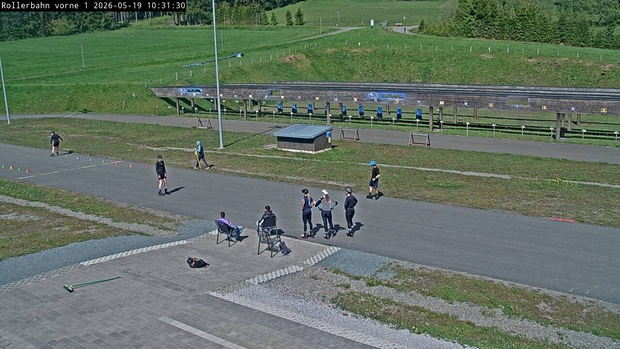 Archiv Foto Webcam Willingen - Biathlon Schießstand
