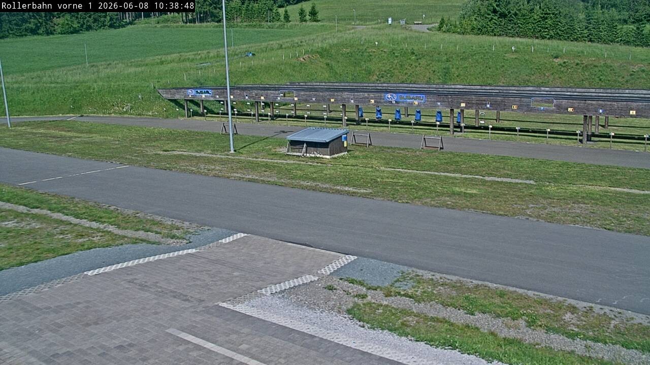 Archiv Foto Webcam Willingen - Biathlon Schießstand