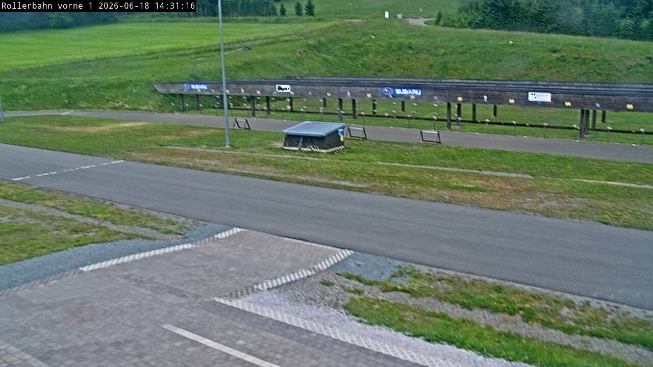Archived image Webcam Willingen - Biathlon Shooting Range