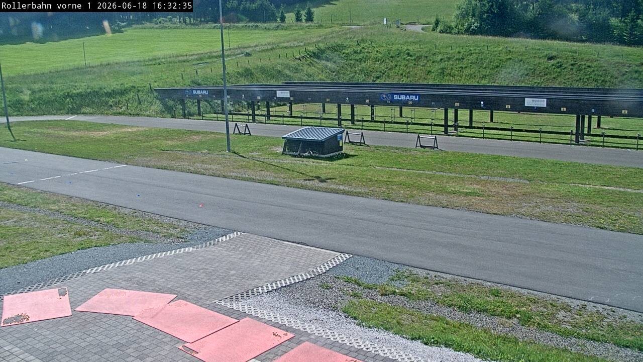 Archived image Webcam Willingen - Biathlon Shooting Range