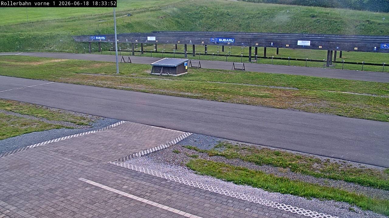 Archived image Webcam Willingen - Biathlon Shooting Range