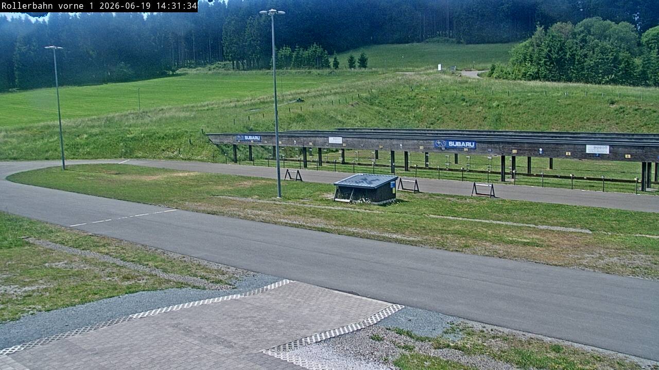 Archiv Foto Webcam Willingen - Biathlon Schießstand