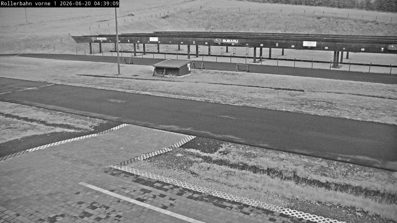 Archived image Webcam Willingen - Biathlon Shooting Range