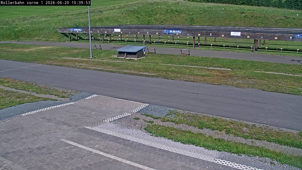 Archived image Webcam Willingen - Biathlon Shooting Range