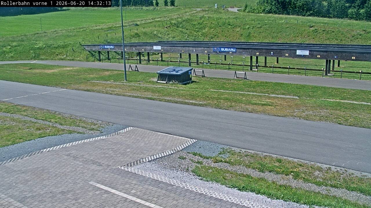Archived image Webcam Willingen - Biathlon Shooting Range