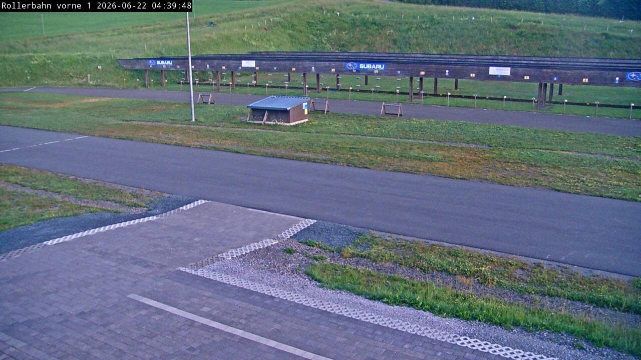 Archiv Foto Webcam Willingen - Biathlon Schießstand